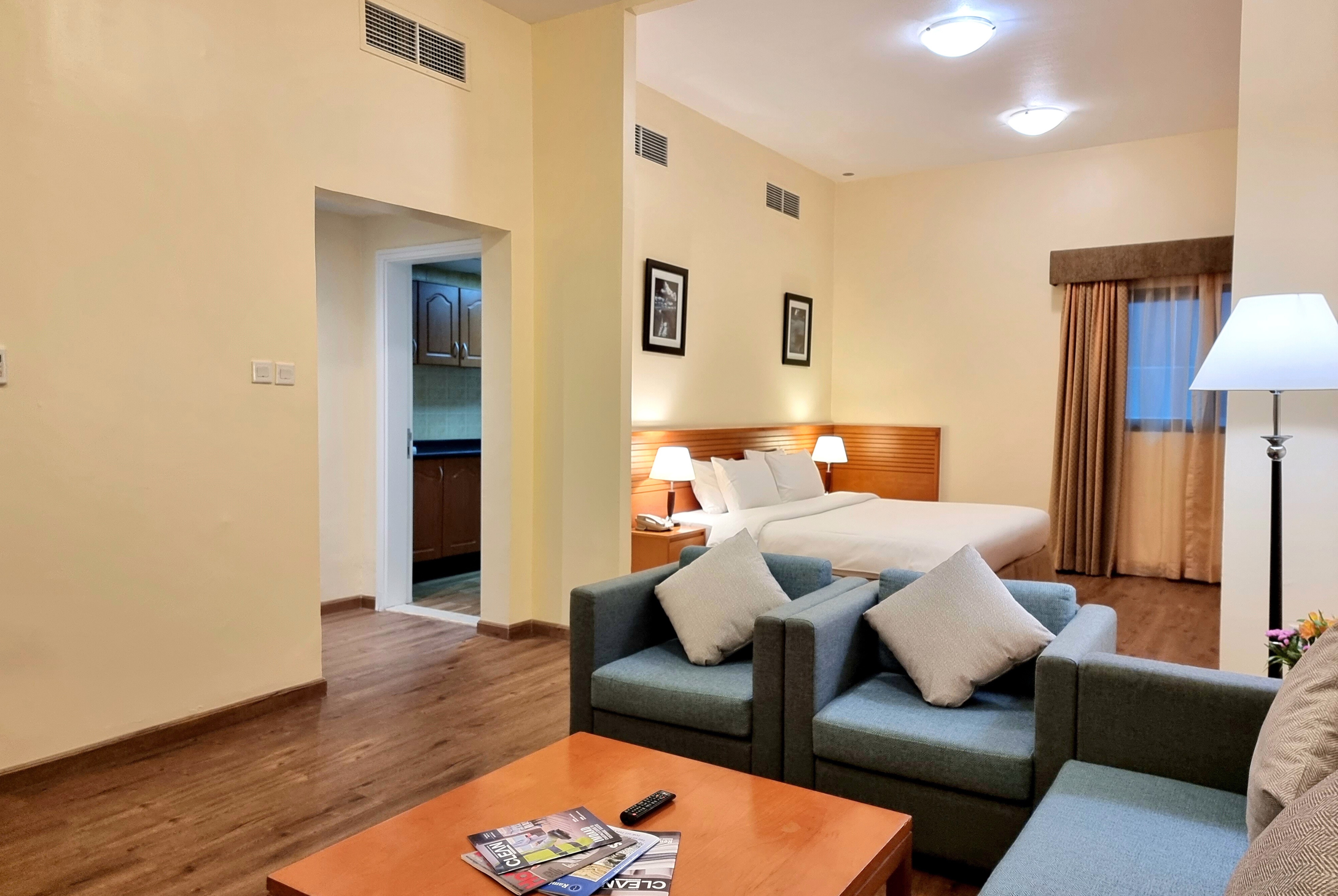 Guest room at the Ramada Hotel & Suites by Wyndham Ajman in Ajman, Other than US/Canada